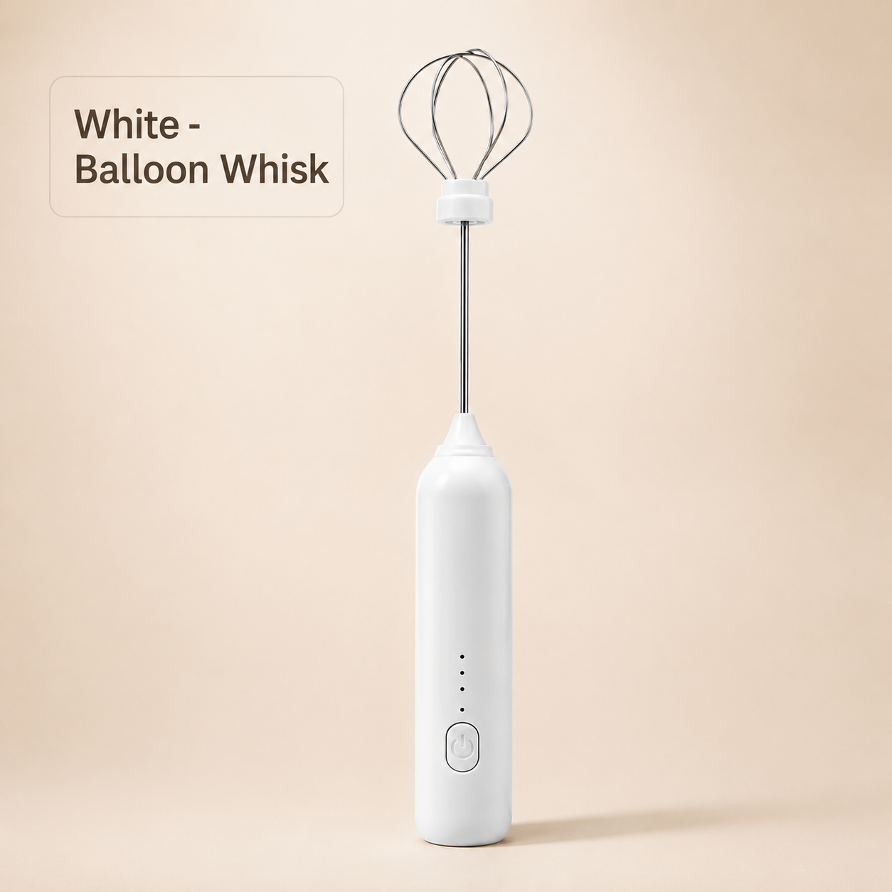 USB Rechargeable Milk Frother & Egg Beater – Handheld Foam Maker