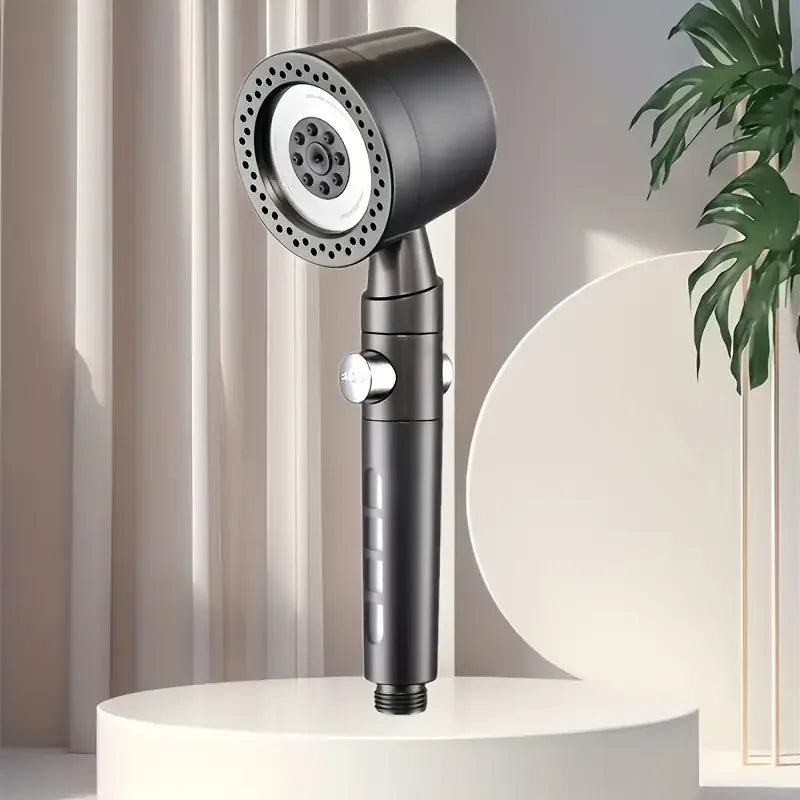 High Pressure Filter Shower Head – 5 Modes, One-Button Stop