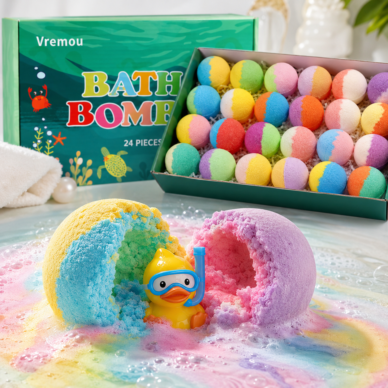 Bath Bombs for Kids