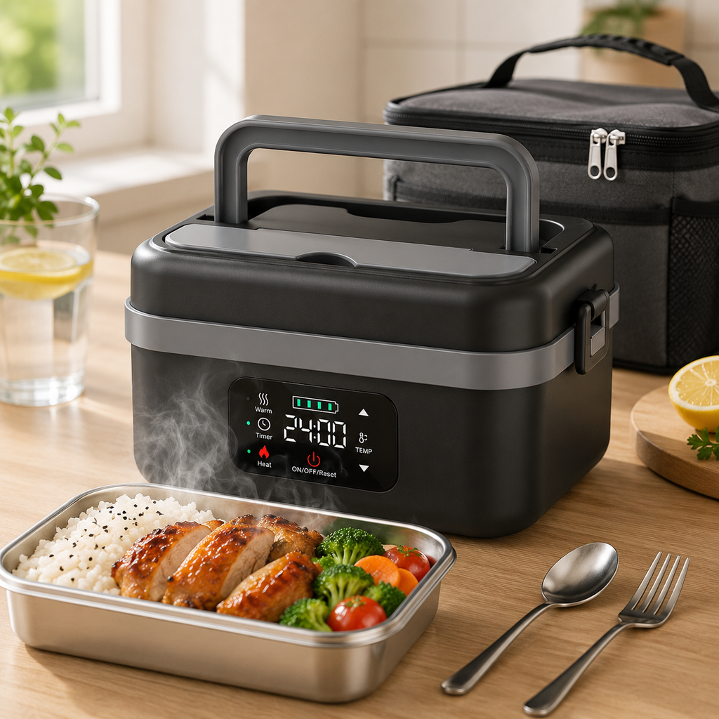 Cordless Electric Lunch Box - 16000mAh Food Warmer