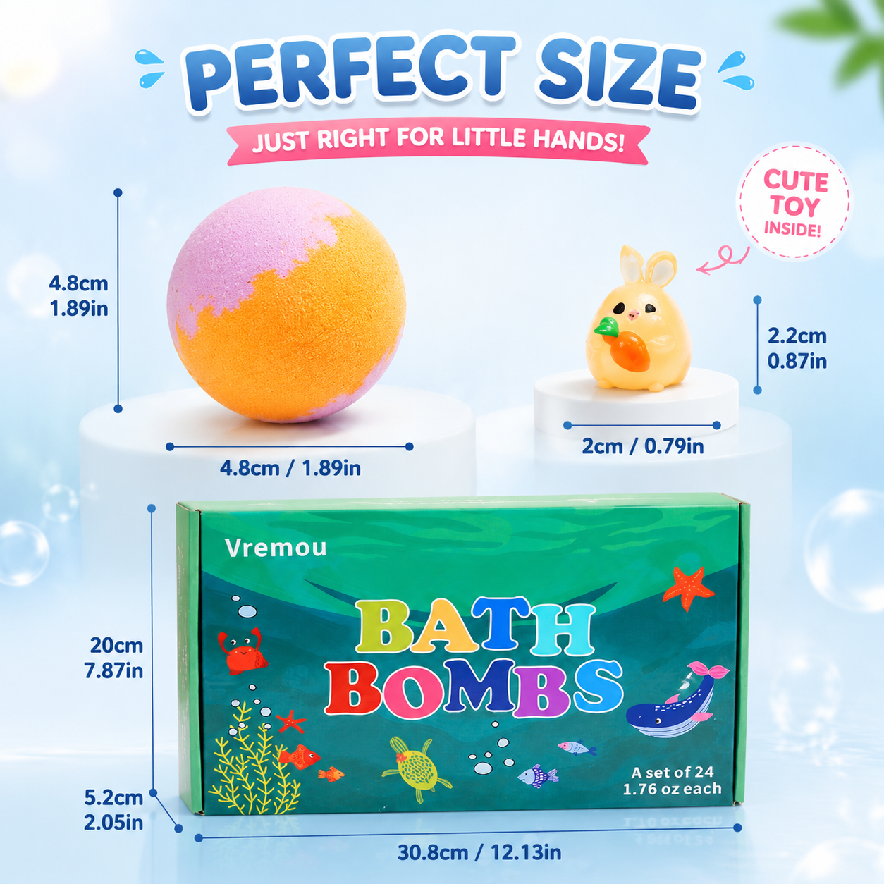 Bath Bombs for Kids