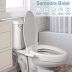Ultra-Slim Bidet - Dual Nozzle Attachment