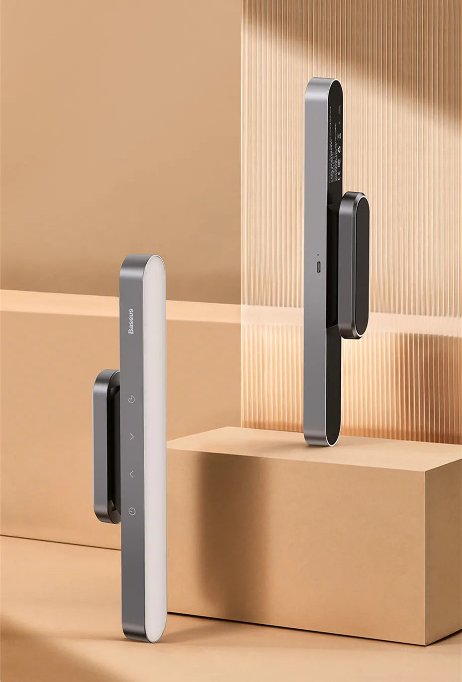 Baseus Magnetic LED Desk Lamp - Rechargeable Cabinet Light
