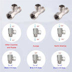 Ultra-Slim Bidet - Dual Nozzle Attachment