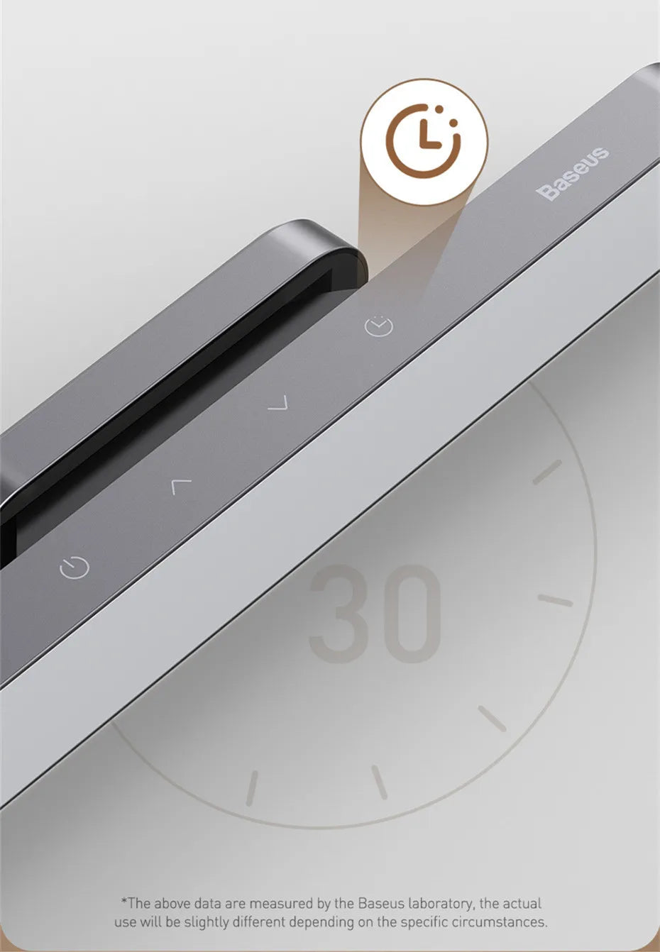 Baseus Magnetic LED Desk Lamp - Rechargeable Cabinet Light