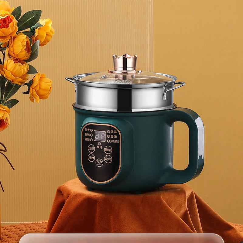Electric Hot Pot Multicooker - Rice & Steamer