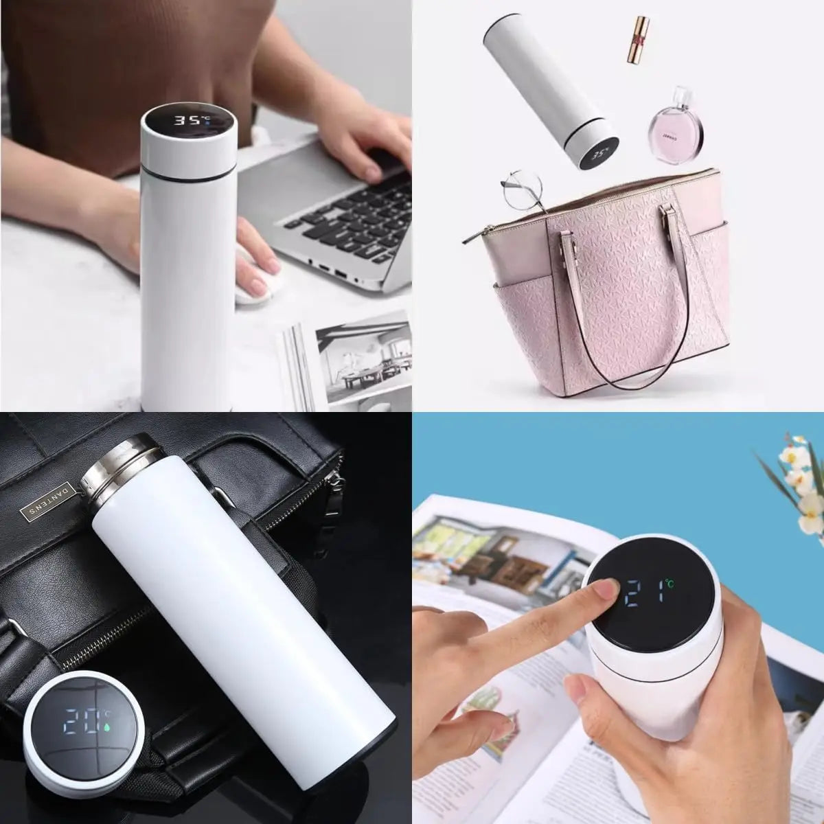 Smart Temperature Display Thermos Cup 500ml