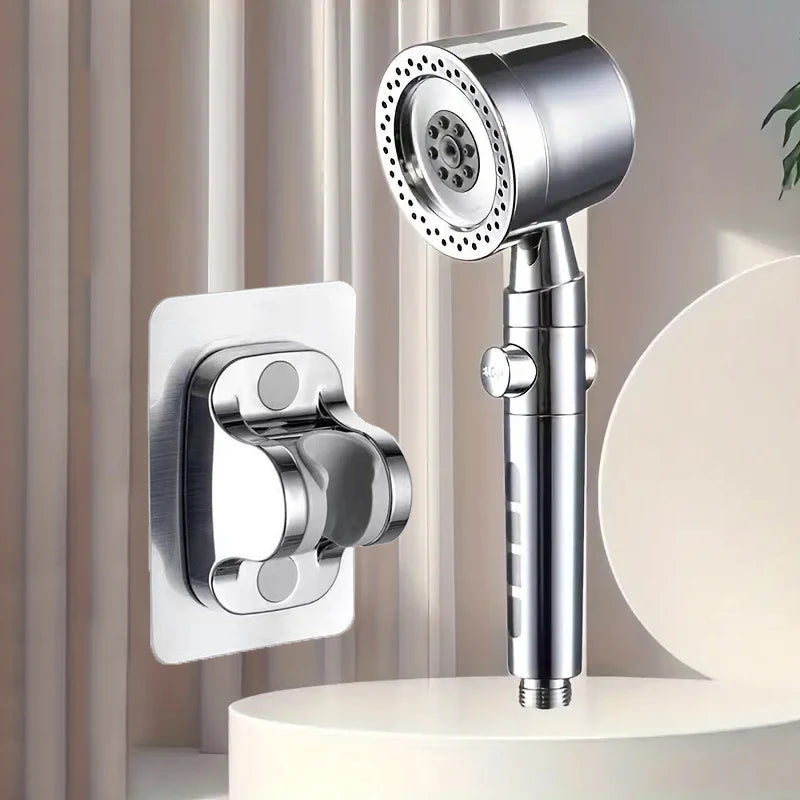 High Pressure Filter Shower Head – 5 Modes, One-Button Stop