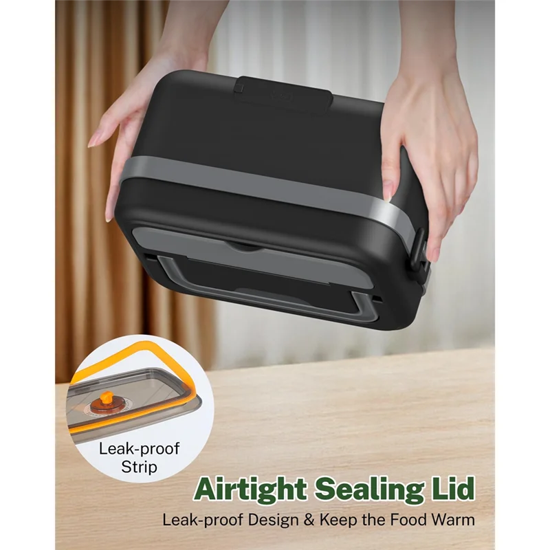 Cordless Electric Lunch Box - 16000mAh Food Warmer