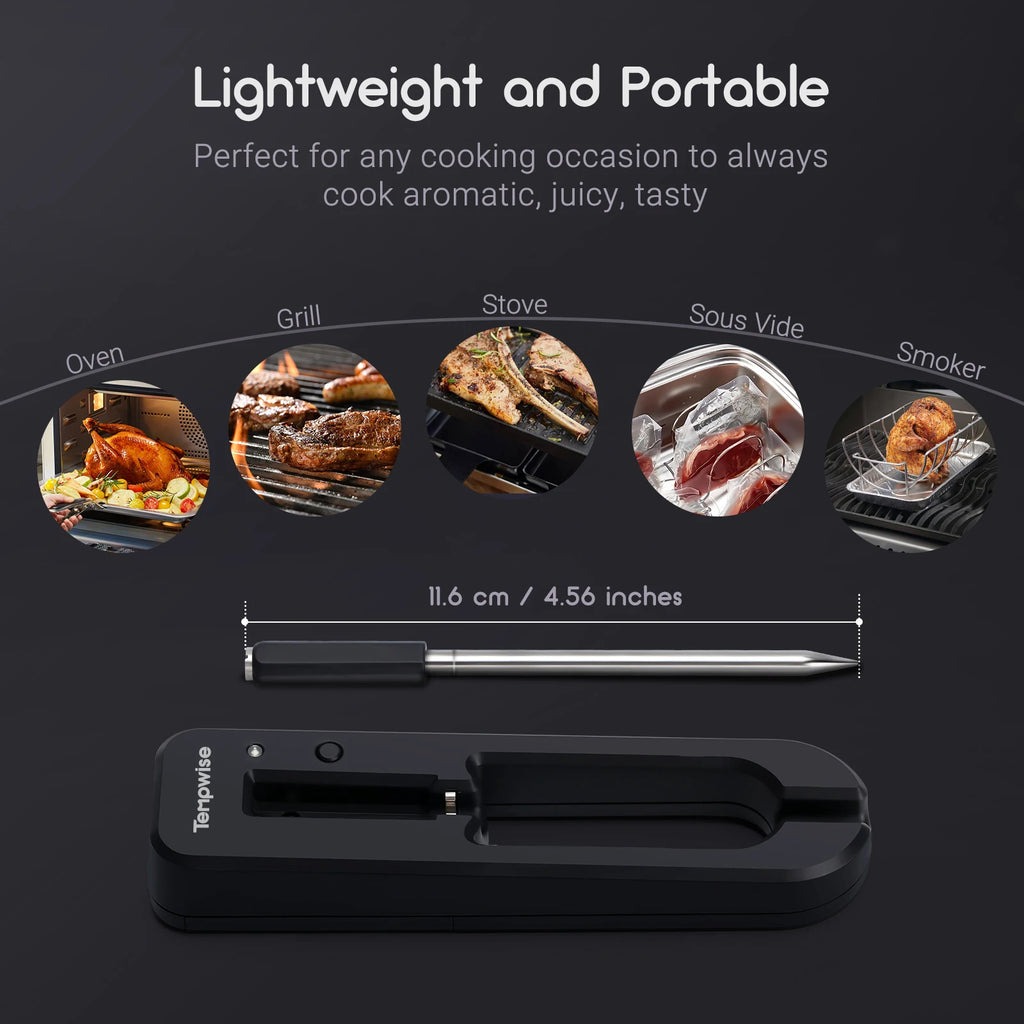Wireless Bluetooth Meat Thermometer - BBQ & Oven