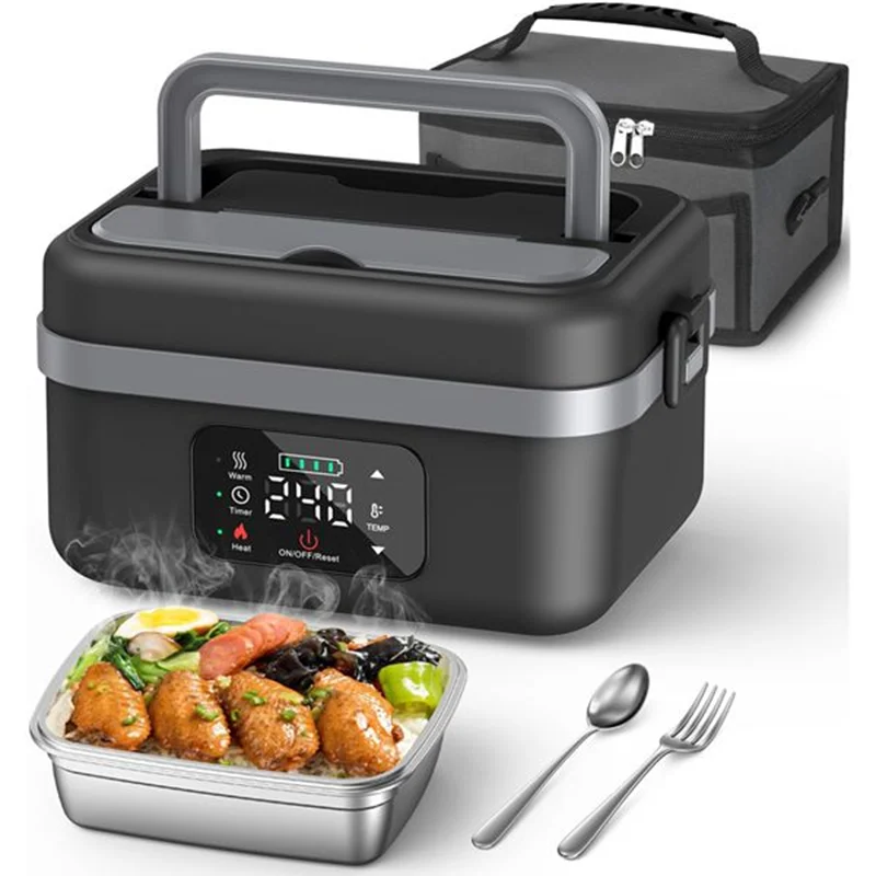 Cordless Electric Lunch Box - 16000mAh Food Warmer