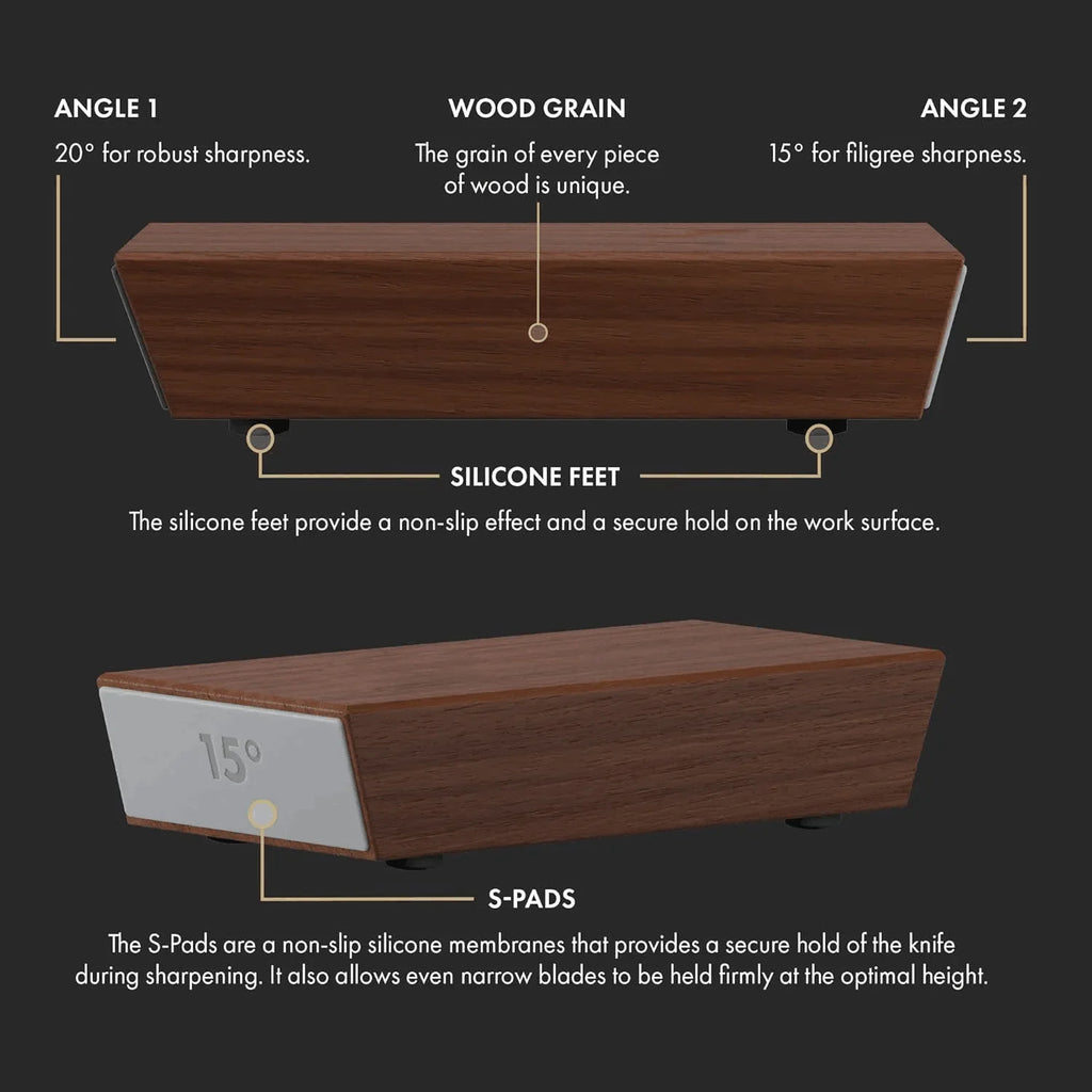 Rolling Knife Sharpener - Magnetic Holder Kit