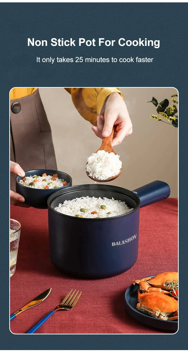 Mini Electric Hot Pot Rice Cooker - 220V