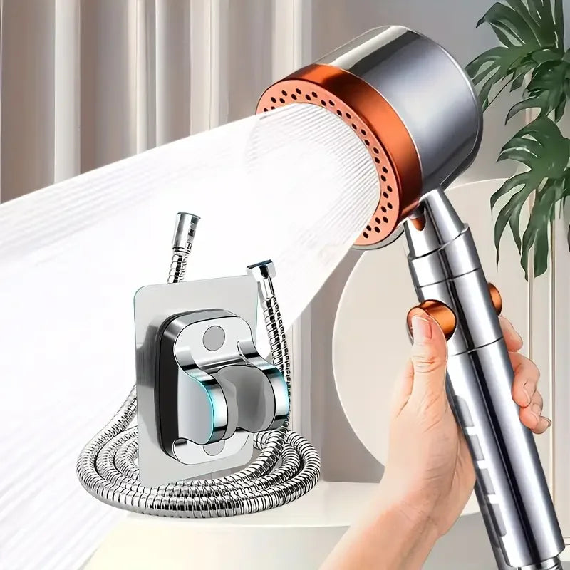 High Pressure Filter Shower Head – 5 Modes, One-Button Stop