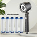 High Pressure Filter Shower Head – 5 Modes, One-Button Stop