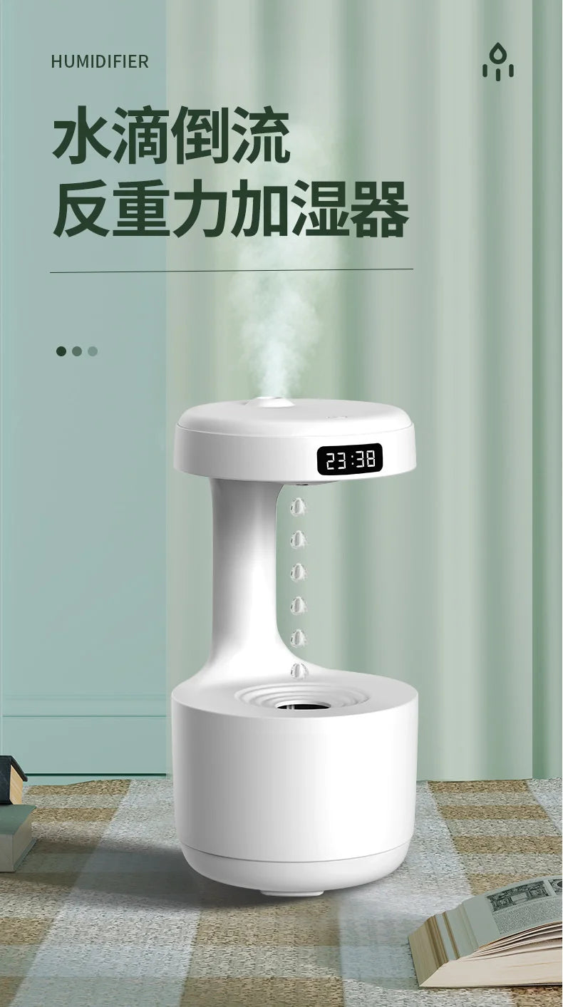 Floating Ultrasonic Humidifier - LED Cool Mist
