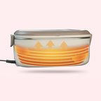 1L Electric Heated Lunch Box, 110V 18W Stainless Steel Food Warmer with Canada-Compatible Plug and 60–65°C Constant Heating