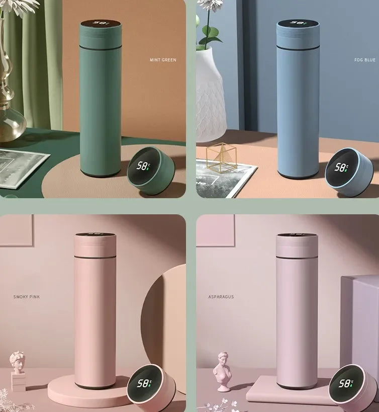 Smart Temperature Display Thermos Cup 500ml