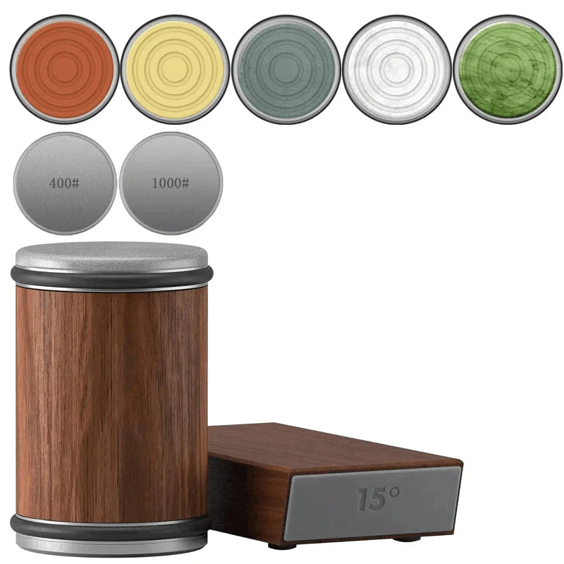 Rolling Knife Sharpener - Magnetic Holder Kit