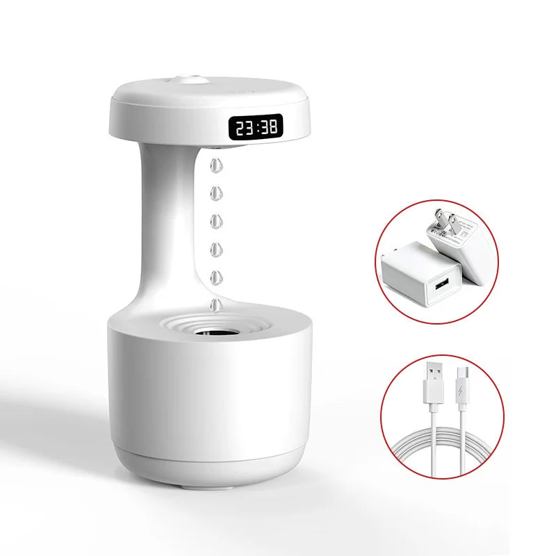 Floating Ultrasonic Humidifier - LED Cool Mist