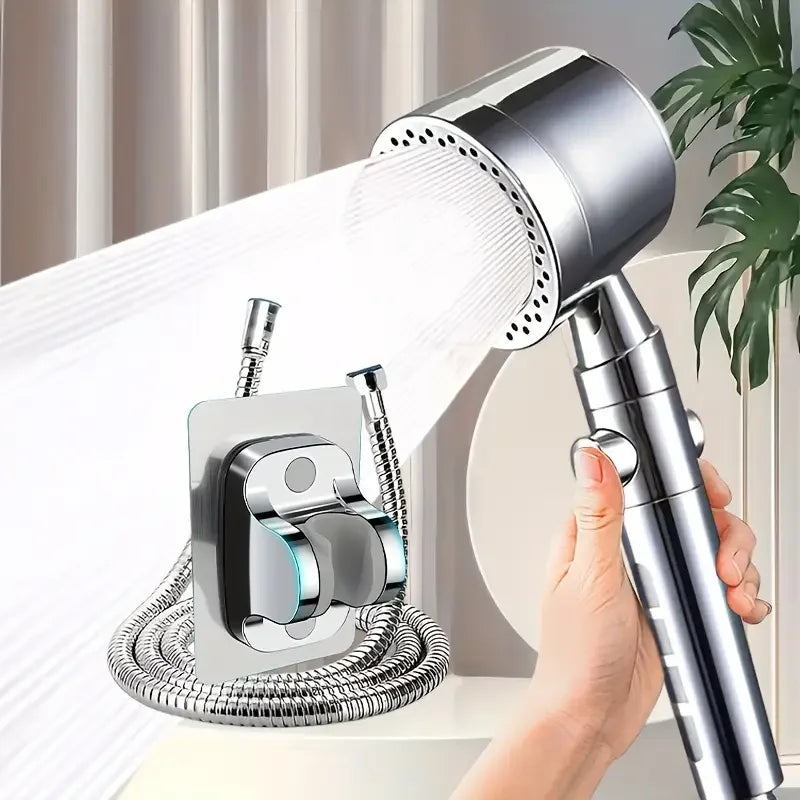 High Pressure Filter Shower Head – 5 Modes, One-Button Stop