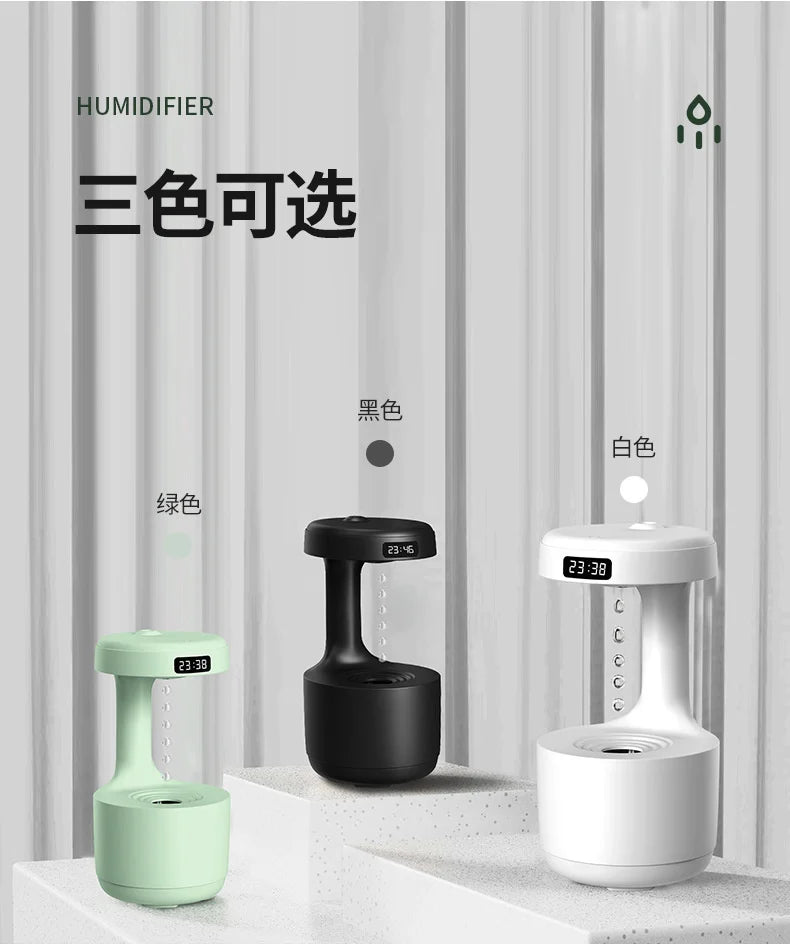 Floating Ultrasonic Humidifier - LED Cool Mist