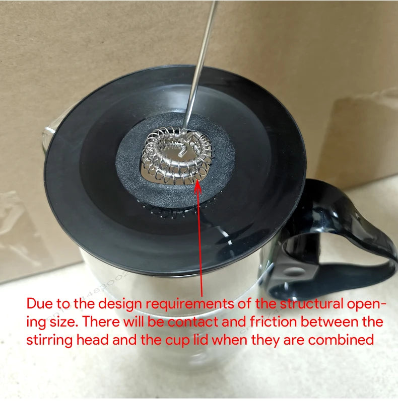 USB Rechargeable Milk Frother & Egg Beater