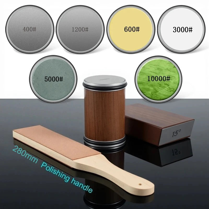 Rolling Knife Sharpener - Magnetic Holder Kit