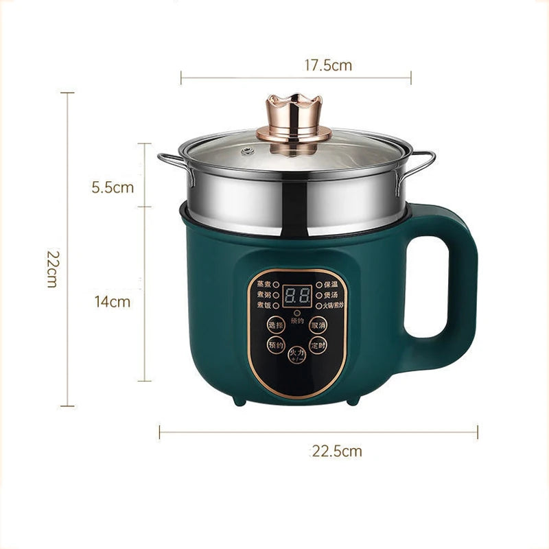Electric Hot Pot Multicooker - Rice & Steamer