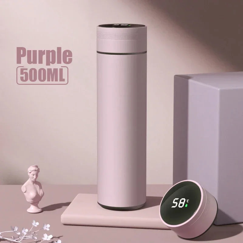 Smart Temperature Display Thermos Cup 500ml