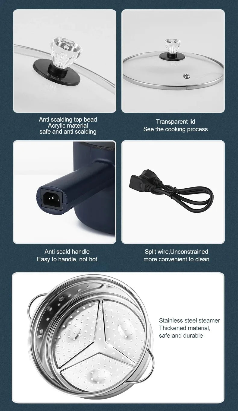 Mini Electric Hot Pot Rice Cooker - 220V