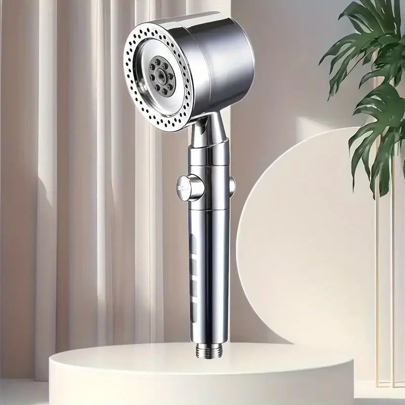 High Pressure Filter Shower Head – 5 Modes, One-Button Stop