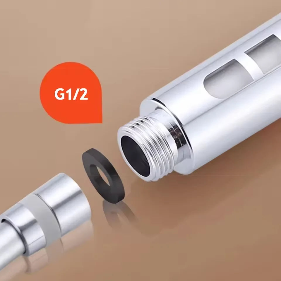 High Pressure Filter Shower Head – 5 Modes, One-Button Stop