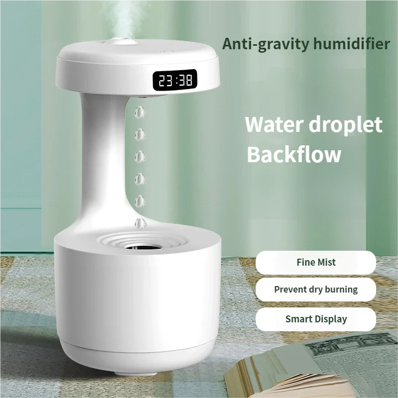 Floating Ultrasonic Humidifier - LED Cool Mist