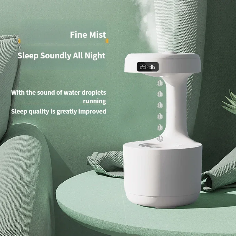 Floating Ultrasonic Humidifier - LED Cool Mist