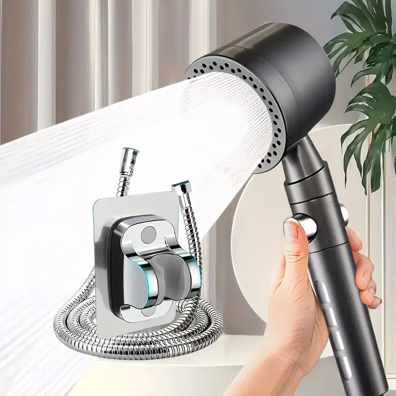 High Pressure Filter Shower Head – 5 Modes, One-Button Stop