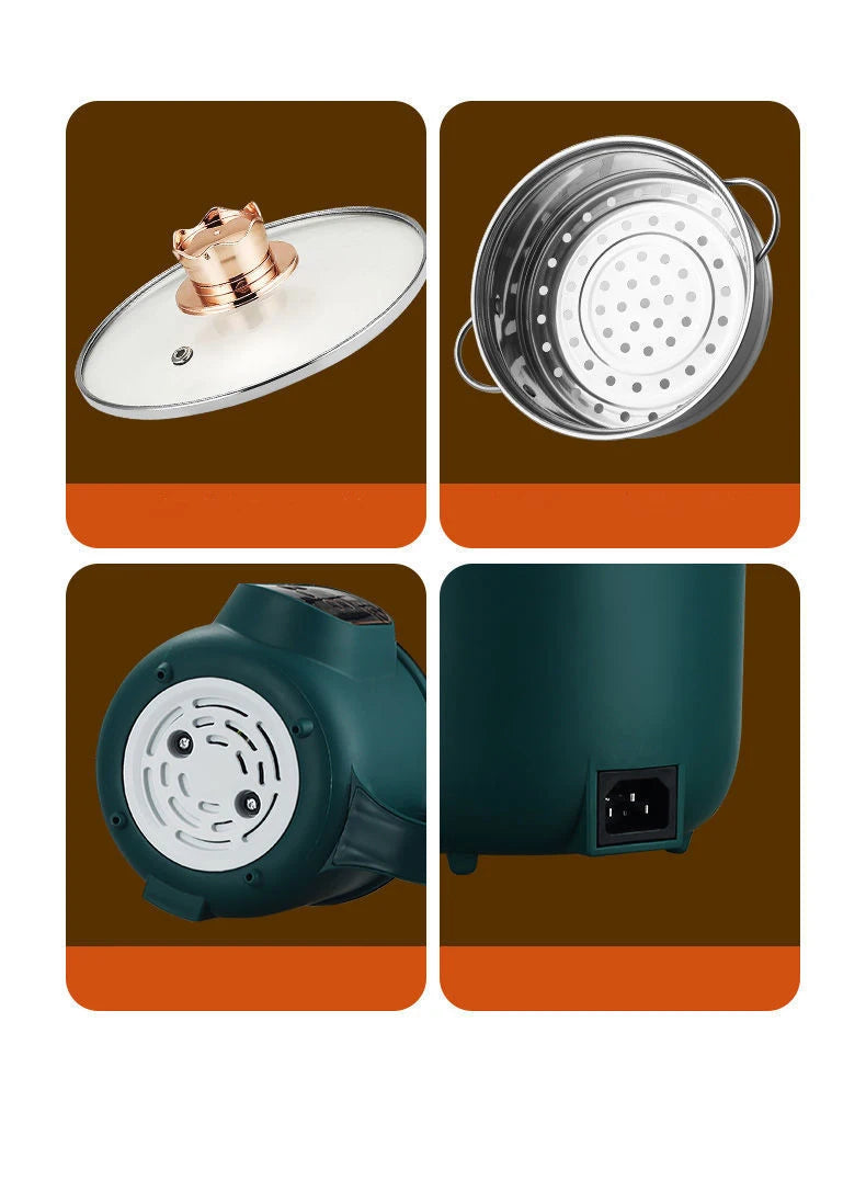 Electric Hot Pot Multicooker - Rice & Steamer
