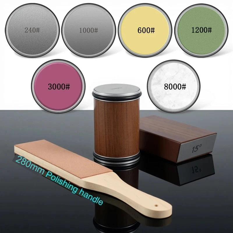 Rolling Knife Sharpener - Magnetic Holder Kit