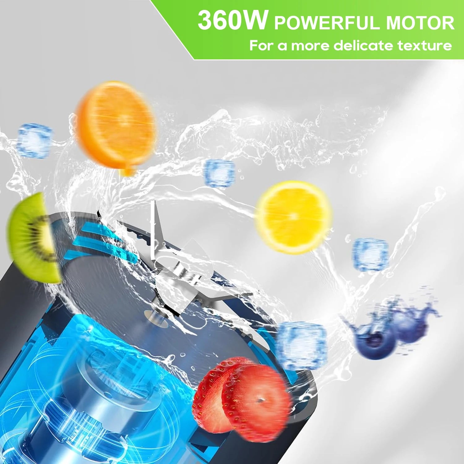 Portable USB Juicer Blender - 700ml