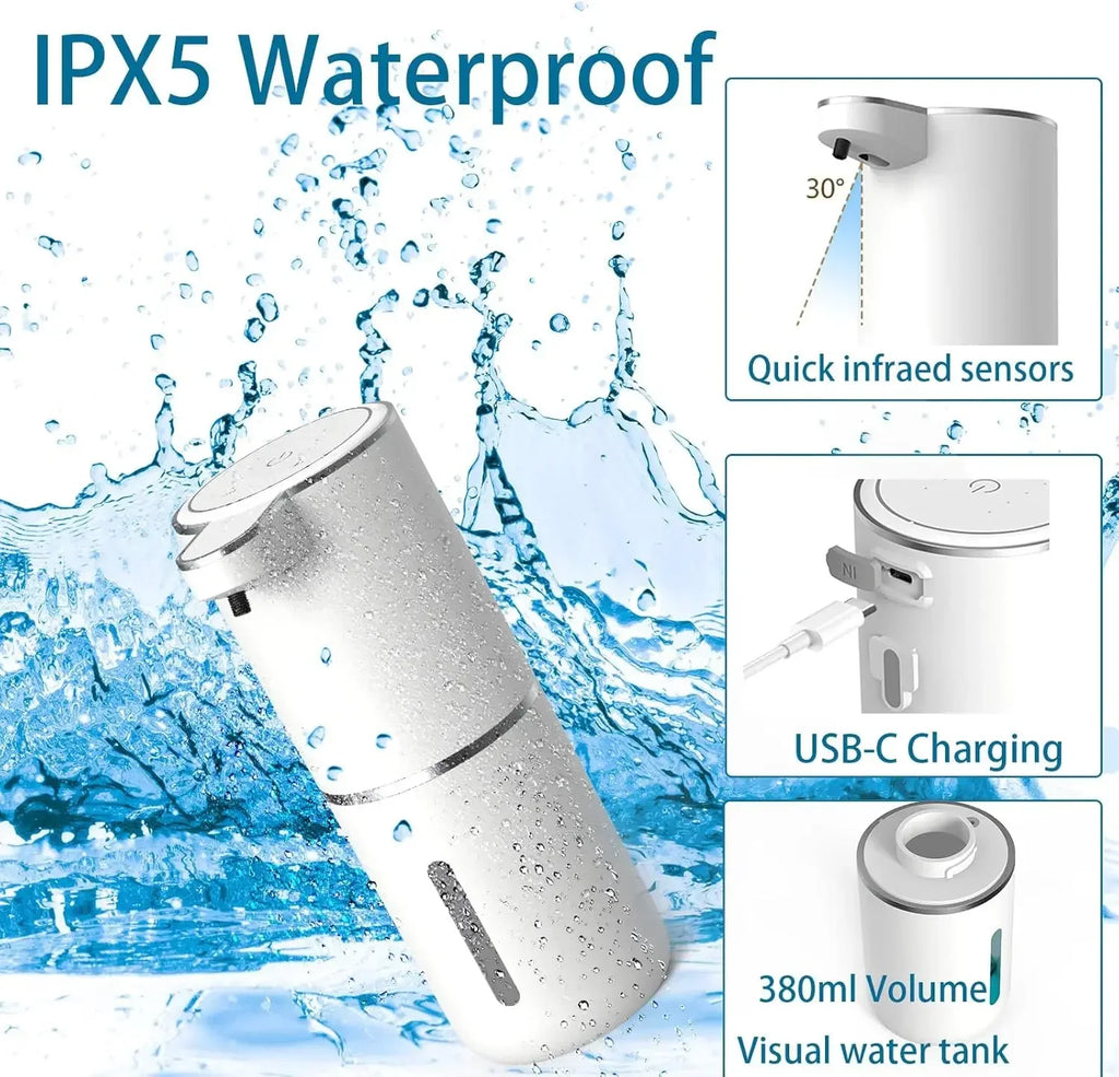 Touchless Soap Dispenser - USB Rechargeable Sensor