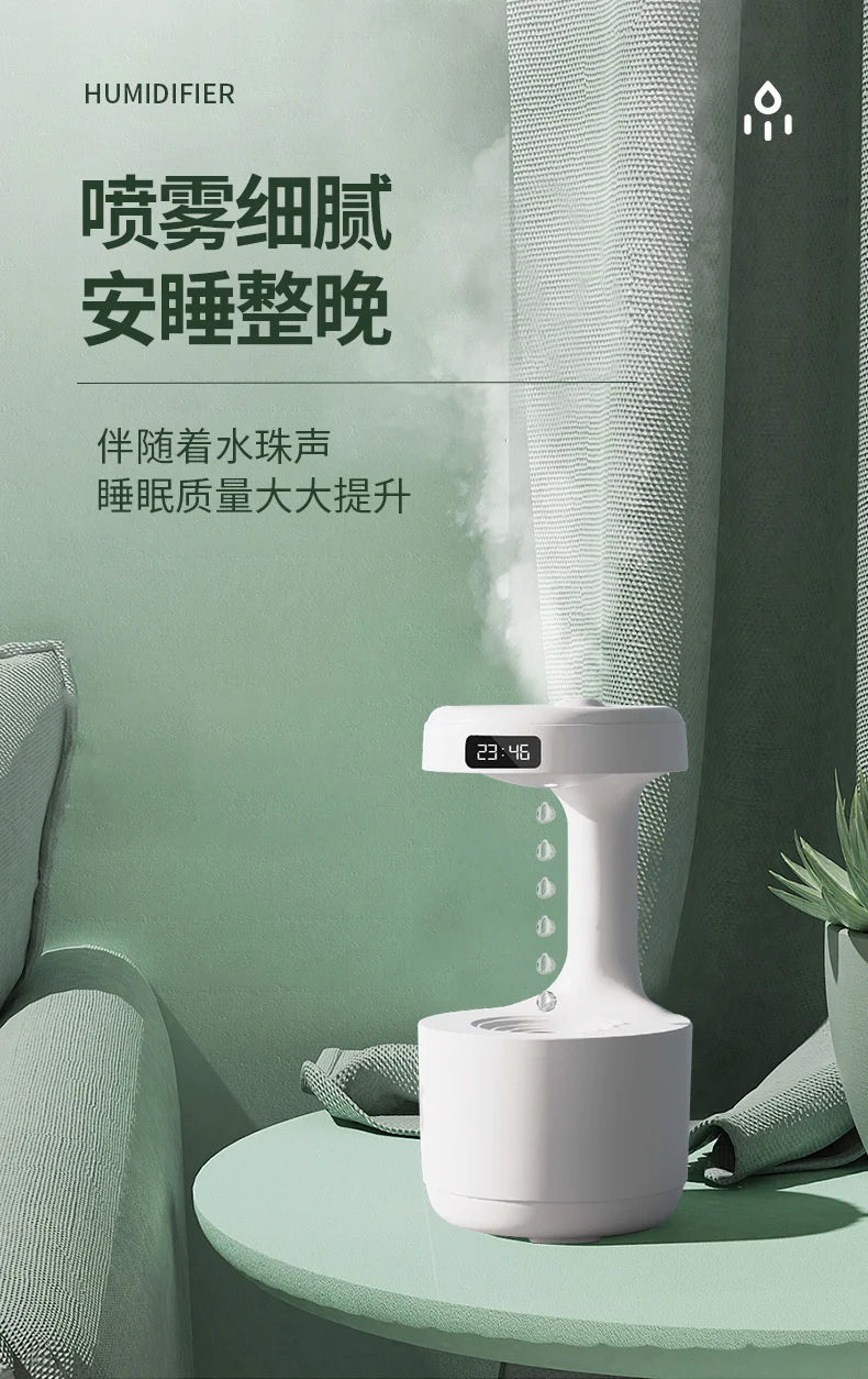 Floating Ultrasonic Humidifier - LED Cool Mist