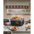 Cordless Electric Lunch Box - 16000mAh Food Warmer