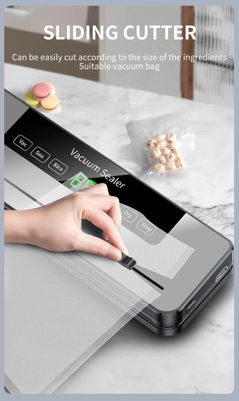 Automatic Vacuum Sealer - Dry/Wet Food Storage