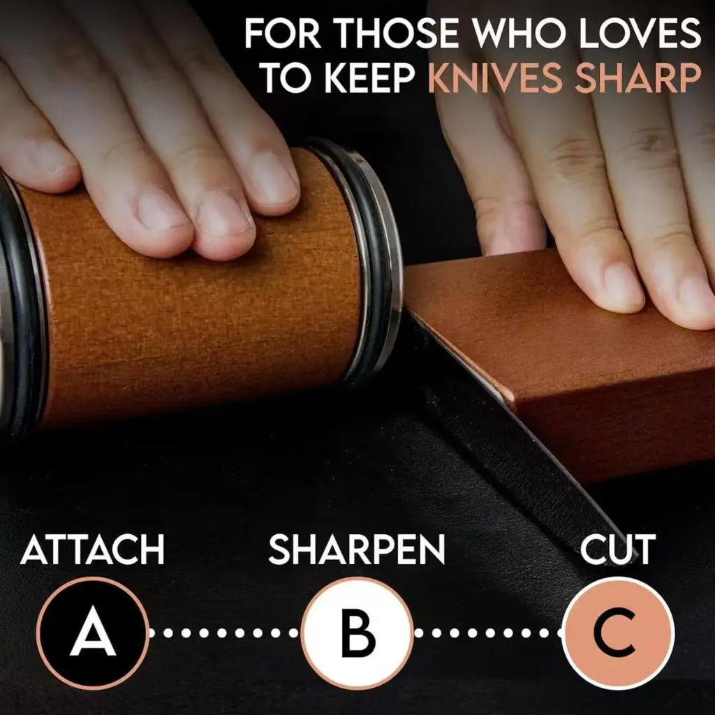 Rolling Knife Sharpener - Magnetic Holder Kit