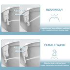 Ultra-Slim Bidet - Dual Nozzle Attachment