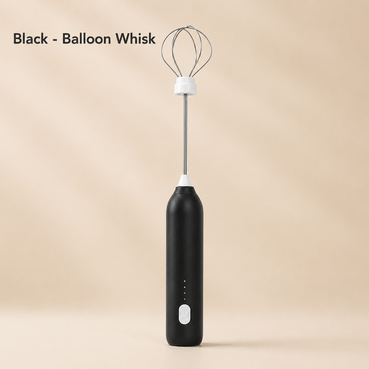 USB Rechargeable Milk Frother & Egg Beater – Handheld Foam Maker