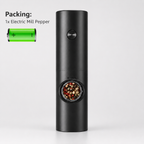 Black electric grinder single packing battery image
