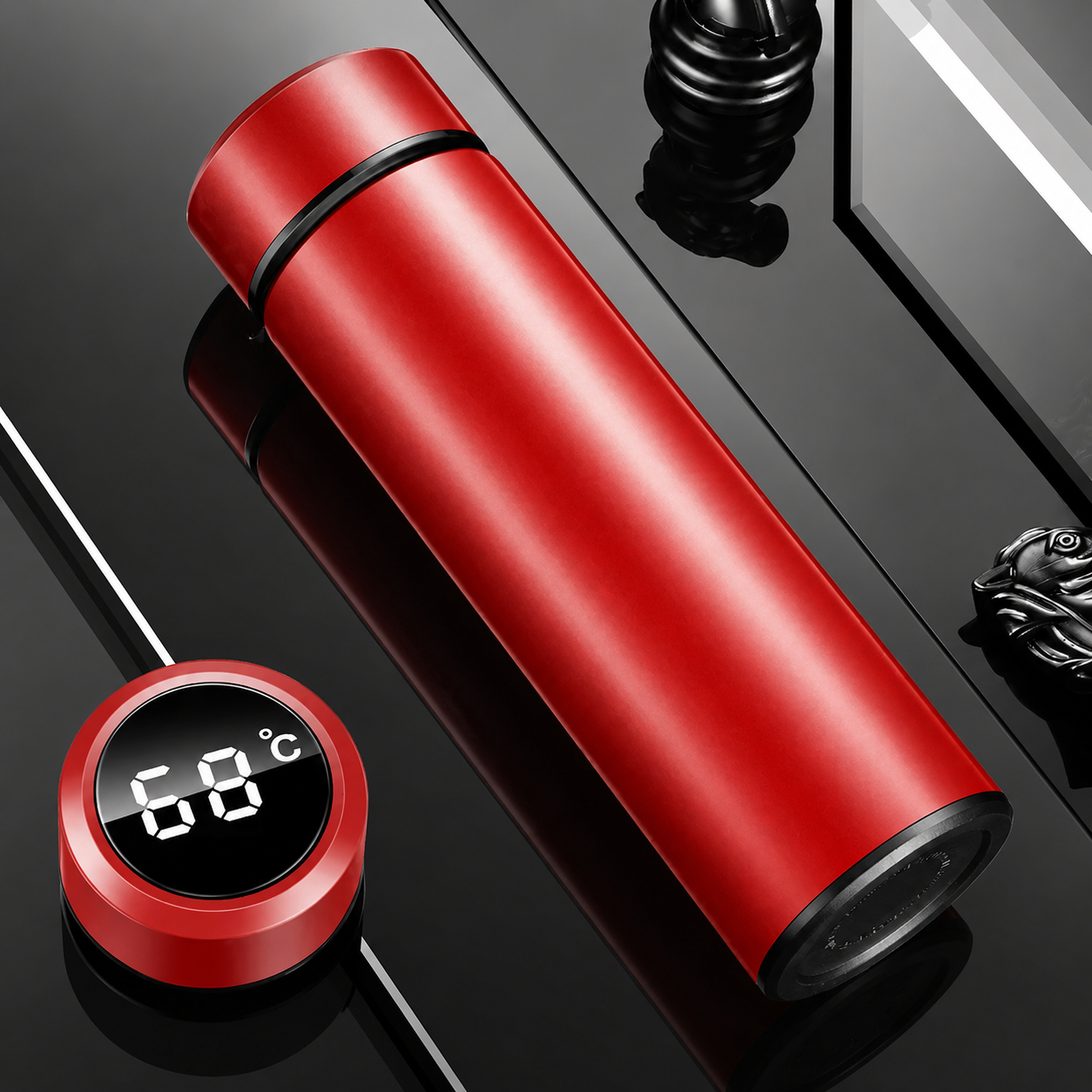 Red thermos product image